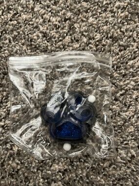 Blue Paw-Shaped Sensory Toy for Kids